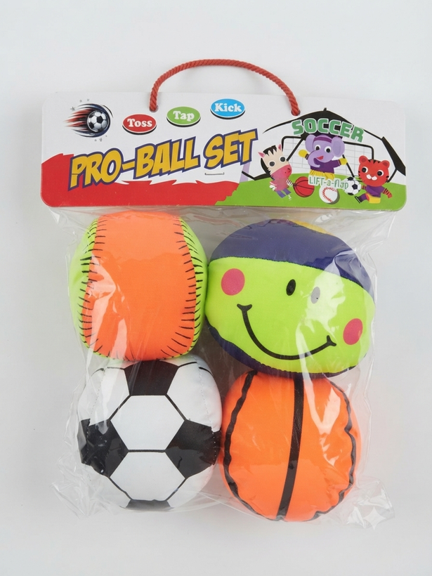 ست توپ بازی نوزاد و کودک مدلpro_ball setبسته 4عددی توپ اپارتمانی